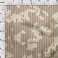thumbnail image 3 of oneOone Velvet Light Brown Fabric Abstract-Smoke Stripe Fabric For Sewing Printed Craft Fabric By The Yard 58 Inch Wide, 3 of 4