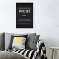 thumbnail image 2 of Motivational Canvas Wall Art Mindset Noun Painting Poster Office Decoration Inspirational Entrepreneur Positive Quotes Inspiration Picture Company Wall Decoration Frame Ready to Hang[12''W X 18''H], 2 of 6