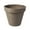 Textured Taupe, variant on Algreen 18735 12 x 14 x 14 in. Valencia Round Banded Planter Pot, Textured Terra Cotta