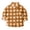 Brown, variant on Odeerbi Toddler Boys Plaid Shirt Long Sleeve School Uniform Shirts with Pocket