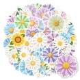 thumbnail image 5 of 35pcs-70pcs Floral Stickers Daisy Stationery Stickers Colorful Nature Kids Stickers for Suitcase Laptop Notebooks, 5 of 9