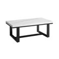 thumbnail image 2 of Lucca White Marble Top Cocktail Table, 2 of 2
