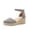 Gray, variant on Closed Toe Espadrilles for Women Platform Wedge Sandals Comfortable Suede Ankle Strap Dressy Wedges Heels Gray Size 8.5