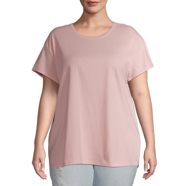 Terra & Sky Terra & Sky Women's Plus Size Short Sleeve Super Soft