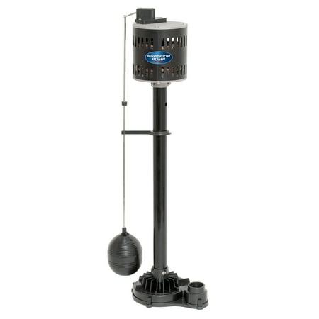 - Superior Pump 1/3 HP Pedestal Sump Pump