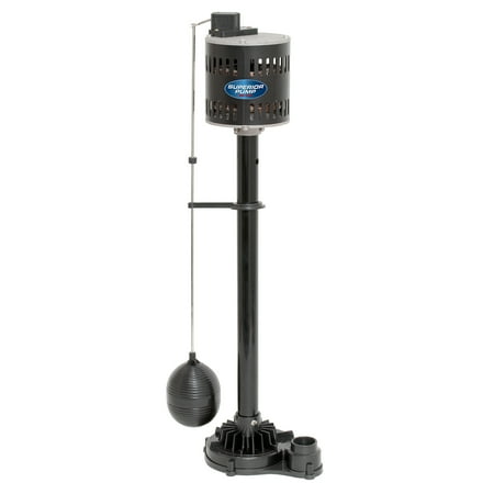 Superior Pump 1/3 HP Pedestal Sump Pump (Best Battery Backup For Existing Sump Pump)