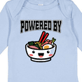 thumbnail image 4 of Inktastic Powered By Ramen Cute Noodles Boys or Girls Long Sleeve Baby Bodysuit, 4 of 5