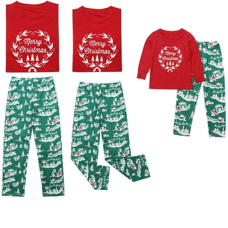 Beary Christmas Pjs Christmas Family Matching Parents Kids Pyjamas Xmas Nightwear Pajamas PJs Sets ()
