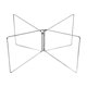 thumbnail image 3 of Soporte enfriador plegable de acero inoxidable, práctico y estable, soporte para caja de hielo, estante para maleta para el hogar, senderismo, Camping Sin bolsa de almacenamiento, 3 of 7