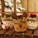thumbnail image 3 of Bewildely Bolsa de regalo, decoración navideña, saco de dulces, contenedor de almacenamiento, artesanía, accesorios para el hogar, accesorios Kits de decoración para fiestas Anciano Forma, 3 of 6