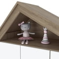 thumbnail image 2 of Ropero Armario Infantil para Bebé o Niño Bossa Casita Rústico/Blanco Bossa Casita, 2 of 7