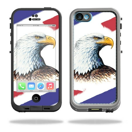 Eagle Head Decal (Skin For LifeProof iPhone 5C Fre Case – Eagle Head | MightySkins Protective, Durable, and Unique Vinyl Decal wrap cover | Easy To Apply, Remove, and Change Styles | Made)