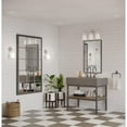 thumbnail image 5 of Lexie Collection Three-Light Polished Chrome Contemporary Vanity Light, 5 of 14