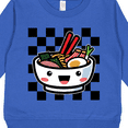 thumbnail image 3 of Inktastic Ramen Lover Checkered Toddler Sweatshirt, 3 of 4