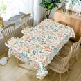 thumbnail image 2 of Nanqianyi Watercolor Fall Leaf Rectangle Tablecloth,52x70 Inch,Stain Resistant Washable Table Cover for Autumn Gathering Thanksgiving Party Decor, 2 of 7