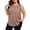 1# Khaki, variant on Womens Tops Summer Plus Size Tank Tops Casual Waffle Crewneck Sleeveless T Shirts Oversize Loose Tunic Tops