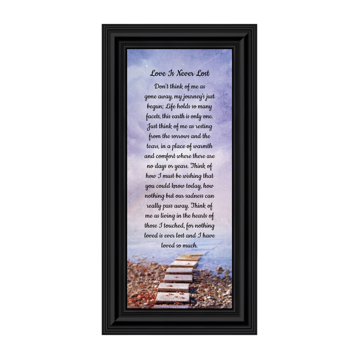 Memorial Picture Frames Sympathy Gift, Condolence Card, Photo Frames ...