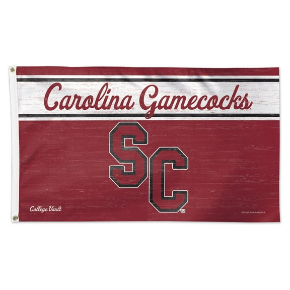 WinCraft South Carolina Gamecocks Single-Sided College Vault Deluxe Flag