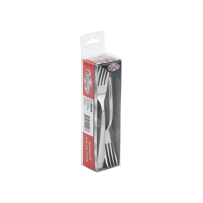 Windsor Salad Fork, 18/0 Medium Weight,Pack of 24