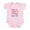 Petal Pink, variant on CafePress - Saw It, Liked It, Told Gigi, Got It! Body Suit - Baby Light Bodysuit, Size Newborn - 24 Months