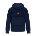 thumbnail image 5 of Backpack Hoodie for Men Cute Travel Hoodies Zip Up Long Sleeve Hooded Sweatshirt Fashion Casual Camp Outfits with Pockets, 5 of 6