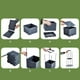 thumbnail image 5 of Climbing Vegetables Pot, Raised Garden Bed Planter Box, Sturdy Trellis Support Climbing Plants Pot Tomato Planters, for Yard Cola Jardineras de tomate, 5 of 7