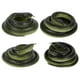 thumbnail image 1 of Juguete de serpiente falsa FOUUAAOOU Mamba negro realista de goma x4, 1 of 7