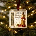 thumbnail image 4 of Christmas Cash Gift Holder Ornament, Clear Acrylic Roll Up Money Holder with Velvet Ribbon for Christmas Tree Holiday Gift Giving, 4 of 5
