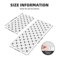 thumbnail image 2 of Yiaed Black Rabbit Kitchen Rugs Sets of 2 Kitchen Mats Cushioned Anti Fatigue Kitchen Rug Tapetes Para Cocina for Sink,Laundry Room, 2 of 6