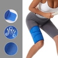 thumbnail image 4 of Breathable Thigh Support Adjustable Thigh Compression Sleeve For Muscle Stabilization During Running Workouts, 4 of 9