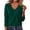 #03 Green 【Mix, Match & Rotate: Stock Up on Daily Colors】, variant on Knit Sweaters for Women, V Neck Long Sleeve Pullover Tops with Soft Fabric, Loose Casual Layering Blouse, Fall Winter Wear | VerBelle,Black L