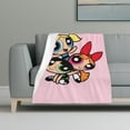 thumbnail image 6 of The Powerpuff Girls Blanket Anti-Pilling Flannel 32"X48" Super Soft Plush Air Condition Quilt Fluffy Warm Cozy Decorative Blankets, 6 of 7