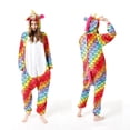 thumbnail image 1 of Pijamas de lobo para niños y niñas, ropa de dormir de animales, unicornio, Stitch, Licorne, Mono xuanjing unisex, 1 of 2