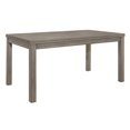 thumbnail image 3 of Topline Home Furnishings Ensemble de salle à manger 7 pièces gris rustique, 3 of 4