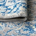 thumbnail image 6 of JONATHAN Y MODERN PERSIAN Boho Floral Runner Rug, 2 x 8, Gray/Navy, 6 of 9