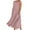 Pink, variant on Puntoco Summer dresses for women 2025 Summer Cotton Linen Dress for Women Sleeveless Casual Loose Tank Dress with Pockets Yellow 10(XL)