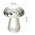 thumbnail image 2 of HONMEET Crystal Mushroom Sculpture Statue for Home and Office Decor, Elegant Modern Design Decorative Art Piece, 2 of 8