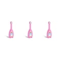 thumbnail image 2 of Wosthever Cepillo de de silicona en forma de U para niños, de doble cara, entrenamiento de limpieza Manual infantil, asas antideslizantes, rosa Type1 NO1, 2 of 6