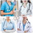 thumbnail image 4 of tredstone 2piece Functional Doctor S Pendant Pocket Watch Easy To Read And Quartz Movement White 1Set, 4 of 6