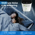 thumbnail image 5 of Costway 6000 BTU (9000 BTU ASHAR) Portable Air Conditioner 3-in-1 AC Unit with Cool Dehum Fan Sleep Mode, 5 of 10