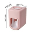 thumbnail image 2 of Pedty Bathroom Products,Hole-Free Wall-Mounted Adhesive Automatic Toothpaste Dispenser Squeezer, 2 of 2