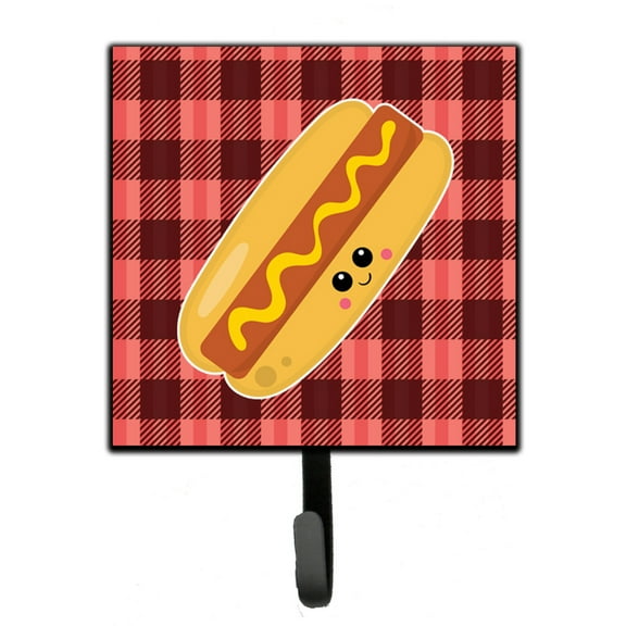 Hot Dog Face Leash or Key Holder