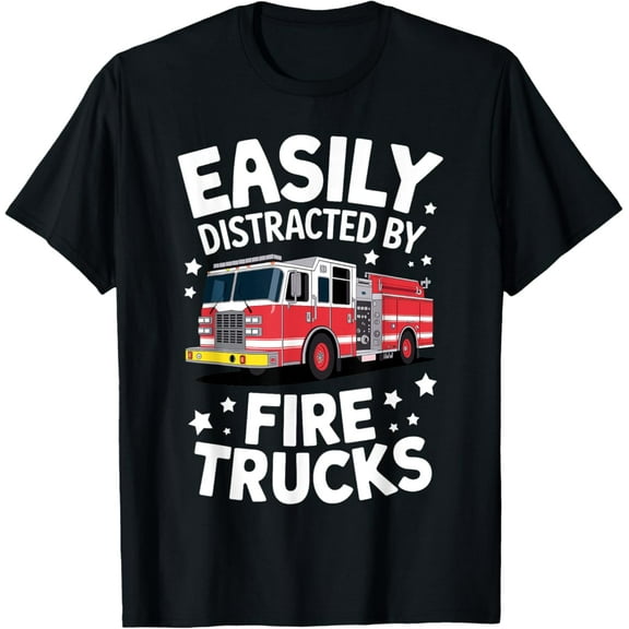 Sam Soft Firefighter Art For Men Women Fire Truck Fireman T-Shirt Full Size S-5XL