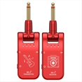 thumbnail image 1 of Transmisor y Receptor Inalámbrico para Guitarra, 4 Canales, 800 MHz-900 MHz, Conector de Audio de 6,35 mm, Ideal para Tocar Instrumentos Musicales Eléctricos., 1 of 5