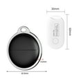 thumbnail image 4 of Bluetooth Tracker, Keys Finder and Item Tracker Tags MFI Certification for Car Keys and Phones Bags and More Remote Control Finder Full Global Coverage Phone Finder iOS Compatible White 2-Pack &, 4 of 8