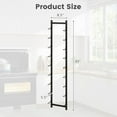 thumbnail image 5 of Resenkos Rust proof Wall Mounted Wine Rack for 6 or 9 Bottles-L, Wine Storage Racks, Bar Cabinet, for Kitchen Dining Room, 5 of 7