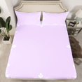 thumbnail image 2 of Feelyou Retro Purple Damask Women Full Size Sheets, Mandala Flower Bed Sheets, 4pcs, 2 of 7