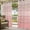 Pink Beige, variant on Sage Green Wooden Grain Outdoor Curtains for Patio Waterproof, Grommet Outdoor Privacy Panels, Farmhouse Vintage Ombre Geometric Weatherproof Outside Curtains for Porch/Cabana 54"Wx84"L, 1 Panel