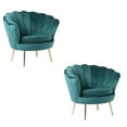 thumbnail image 1 of Heavenly Collection Grey Accent Chair SET OF 2, 1 of 8