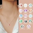 thumbnail image 4 of Uxcell 500 Pcs cuentas de cubo de cristal, cuentas cuadradas facetadas de vidrio claro de 7mm para hacer manualidades para joyería DIY pulsera arete collar, naranja, 4 of 6